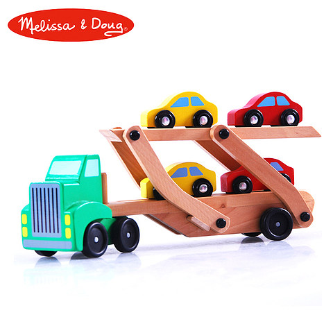 Melissa & Doug 儿童玩具大卡车 寓教于乐的经典之选